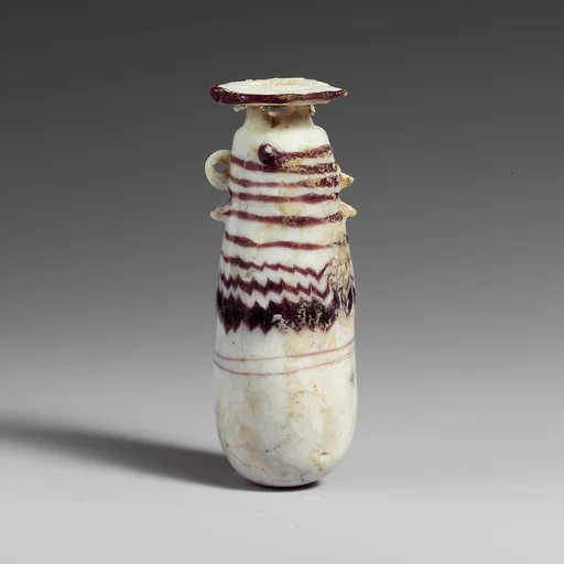 Glass alabastron (perfume bottle)