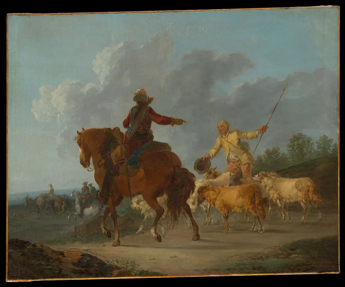 Cavalier and Shepherd — Francesco Casanova