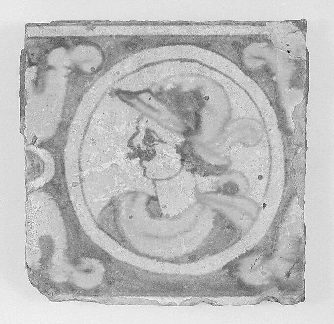 Wall tile — Unknown