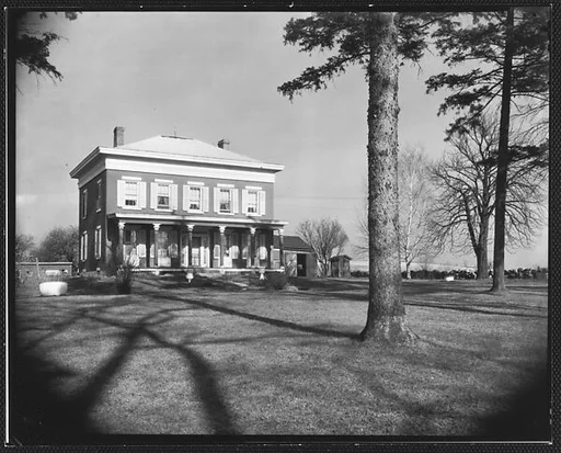 [Red Brick Farmhouse Near Croton Falls, New York?]