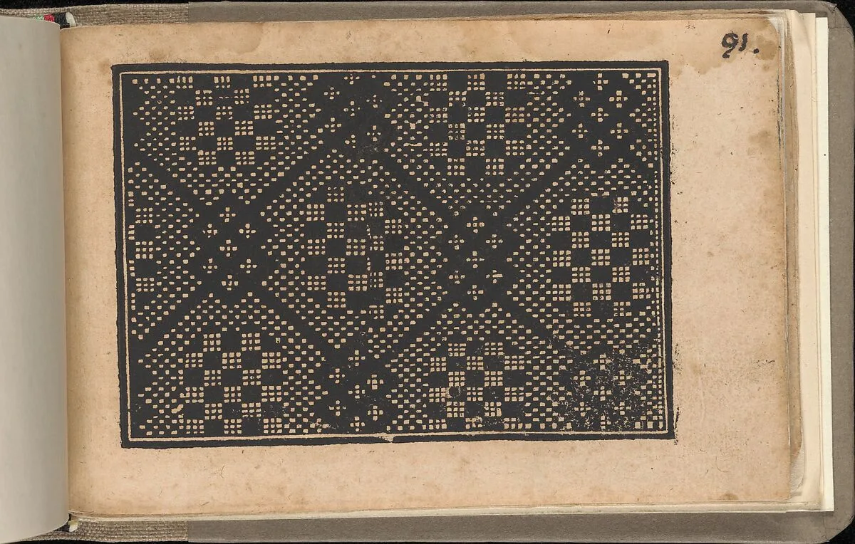 Schön newes Modelbuch (Page 91r) — Sigismundus Latomus