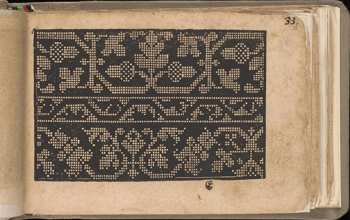 Schön newes Modelbuch (Page 33r) — Sigismundus Latomus