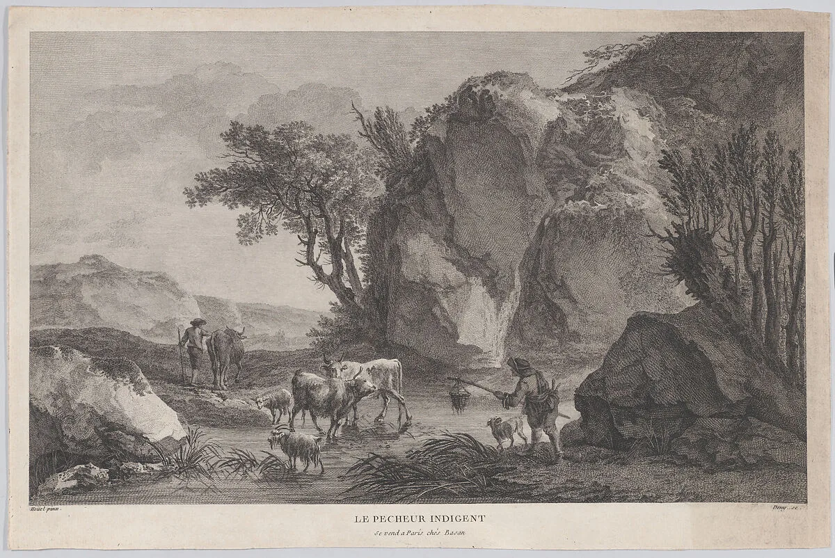 The Poor Fisherman — Pierre François Basan|Jean Pierre Louis Laurent Hoüel|Jeanne Deny