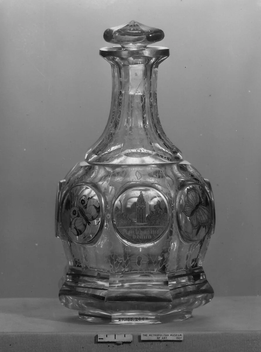 Decanter with scenes of Marienbad — Unknown
