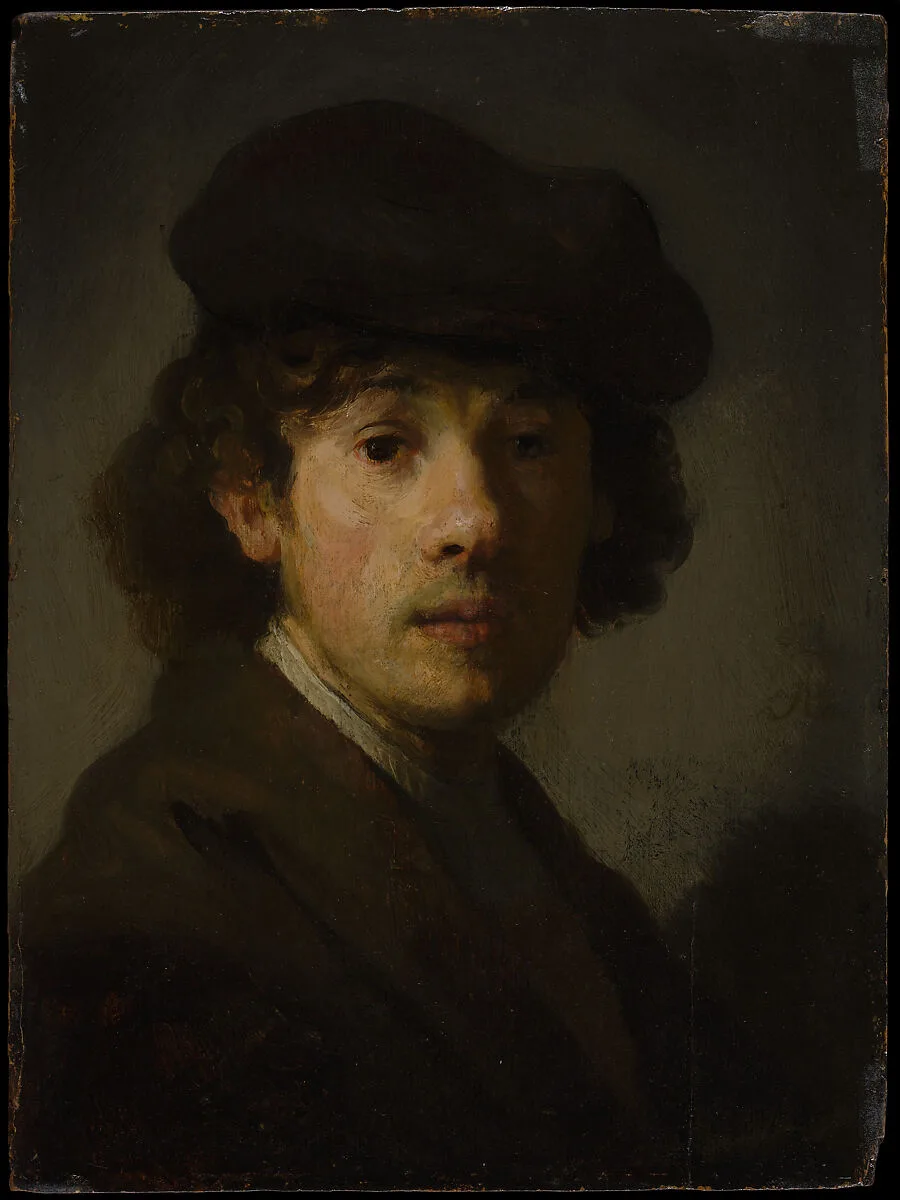 Rembrandt (1606–1669) as a Young Man — Rembrandt