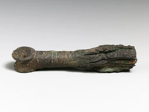 Bronze and iron knife