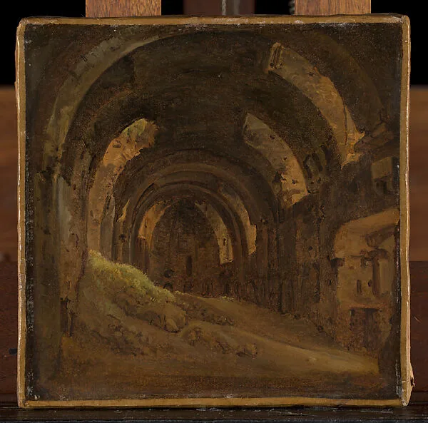 Vaulted Interior — François Marius Granet