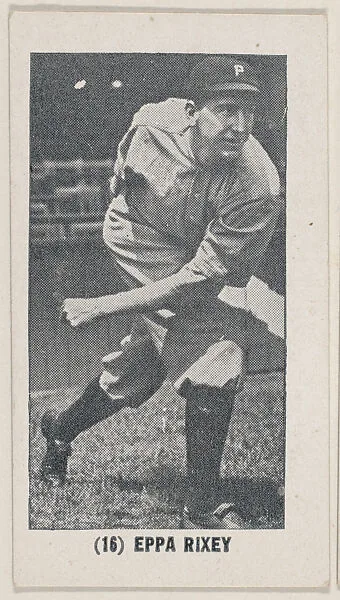 Eppa Rixey from the Baseball Players photo series (W502) — Unknown