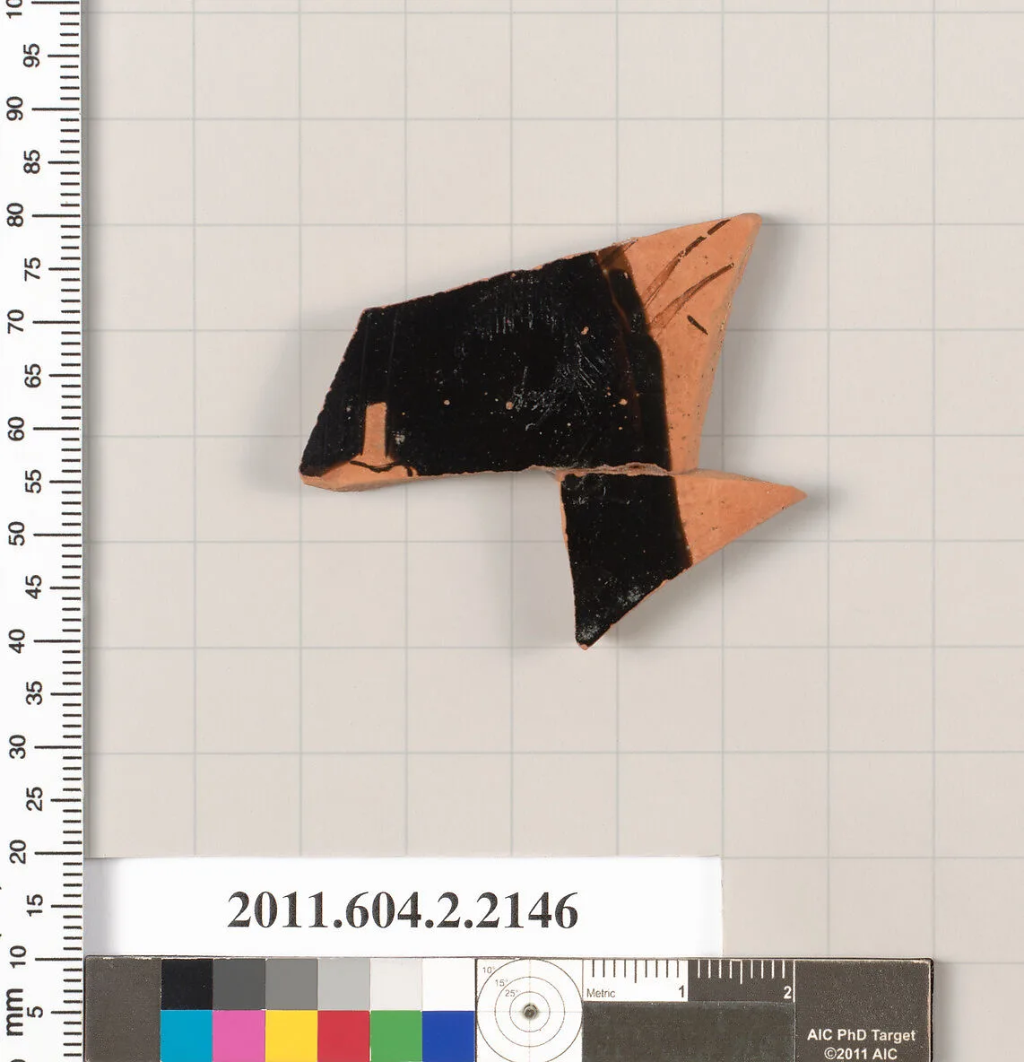 Terracotta fragment of a pot — Unknown