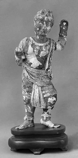 唐  陶胡人舞俑|Figure of a dancer