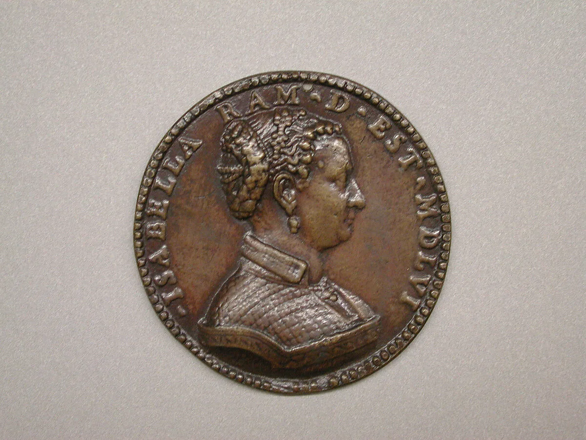 Isabella Rammi d'Este — Pastorino di Giovan Michele de' Pastorini