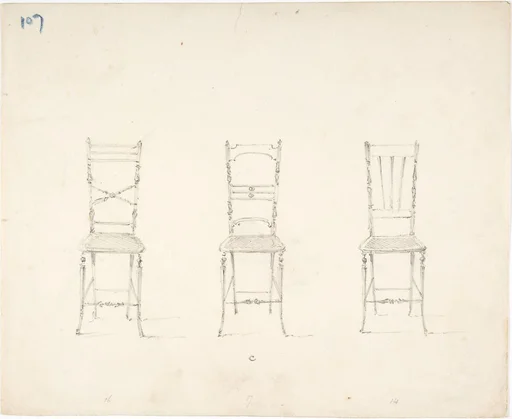 Design for Three Slender Chairs