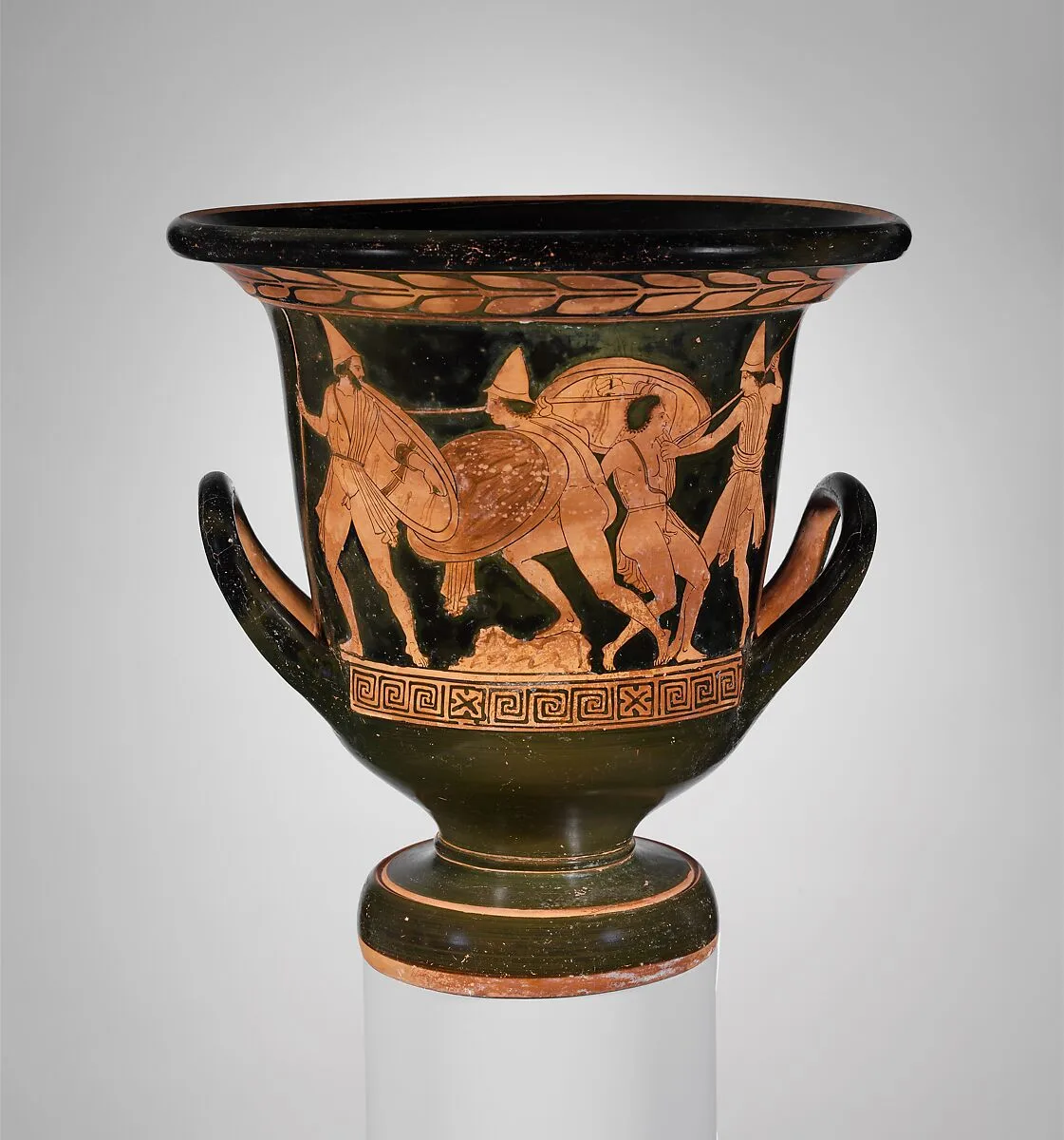 Terracotta calyx-krater (mixing bowl) — Amykos Painter
