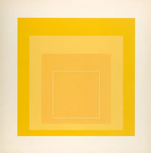 Proof for White Line Square series — Josef Albers|Gemini G.E.L.|Kenneth E. Tyler