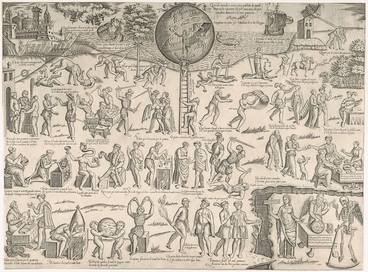 The Cage of Fools (La gabbia de' matti) — Sebastiano di Re