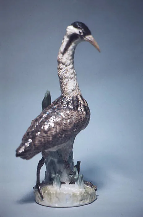 Bittern (one of a pair) — Johann Joachim Kändler|Meissen Manufactory