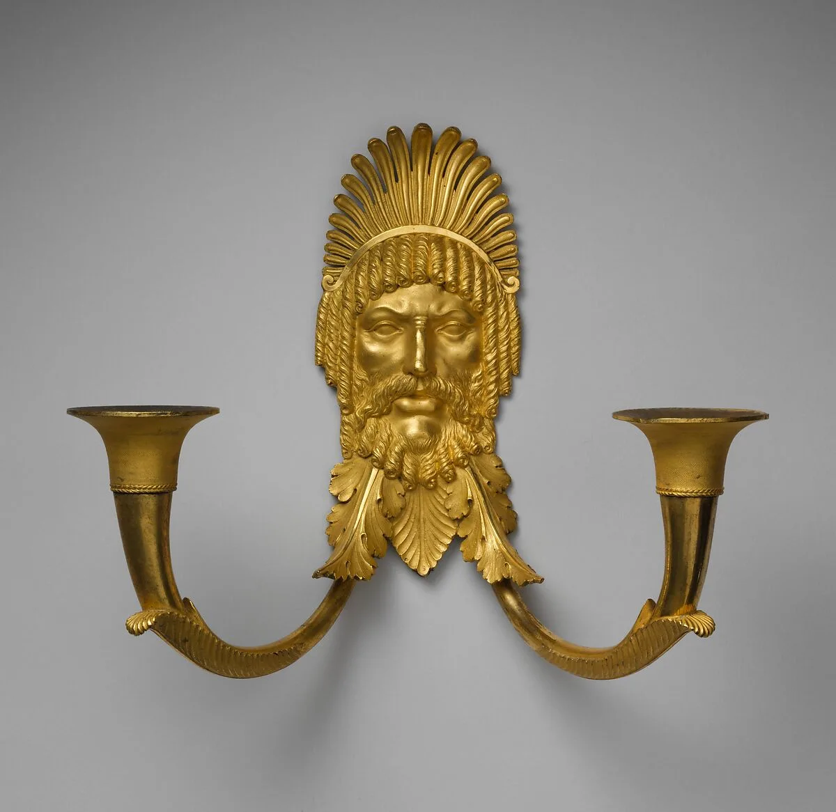 Two-light wall bracket — Antoine-André Ravrio
