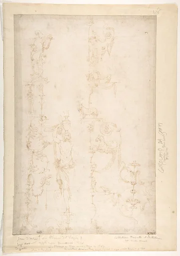 Sketches for Grotesque Wall Decorations.