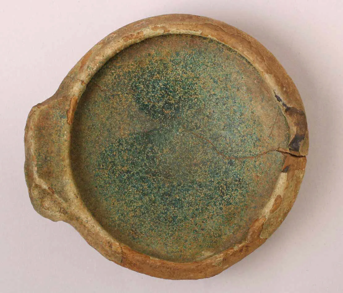 Oil Lamp with Open Reservoir — Unknown