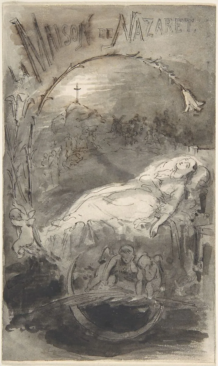 Maison de Nazaret — Daniel Vierge (Urrabieta y Vierge)