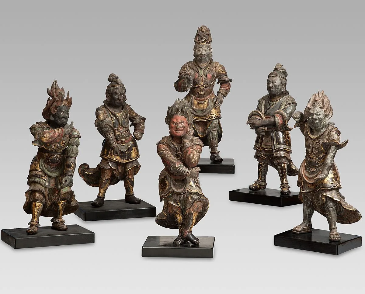 十二神将像の内|Six of the Twelve Divine Generals (Jūni shinshō) — Unknown
