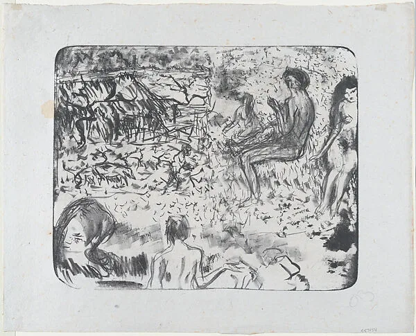 Nudes in the Fields — Pierre Bonnard