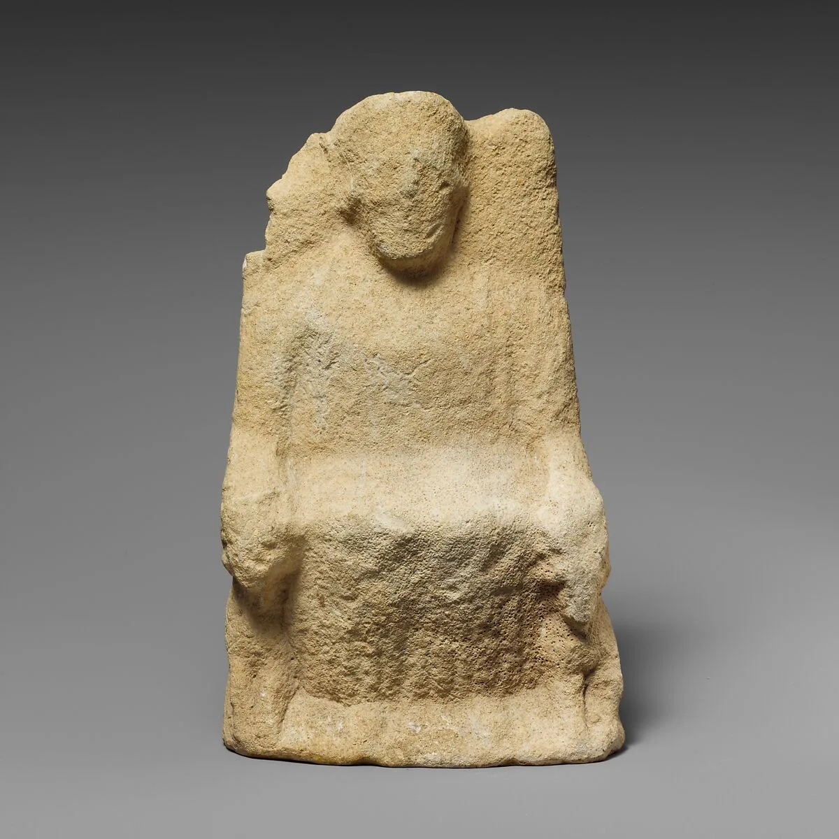 Limestone statuette of Zeus Ammon — Unknown