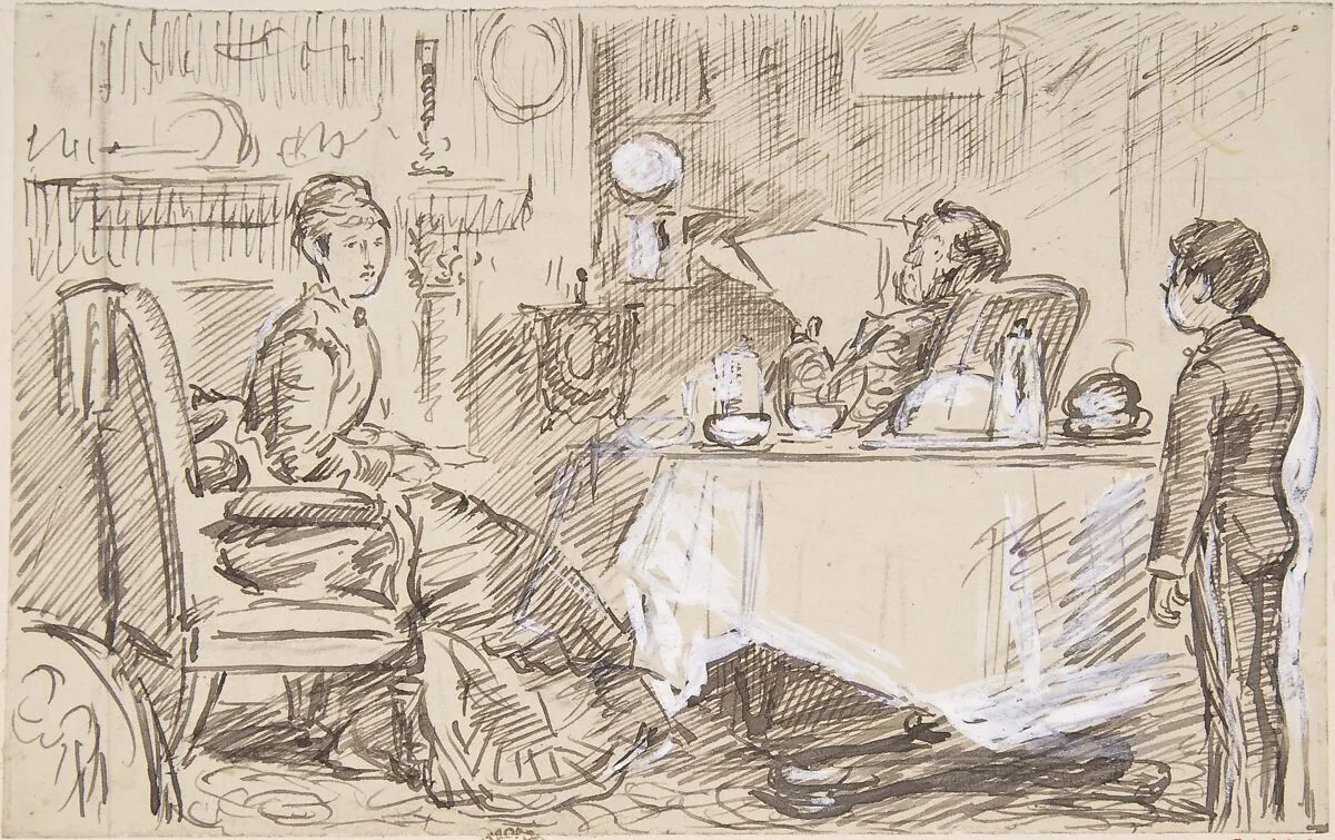"So Considerate" — Charles Samuel Keene