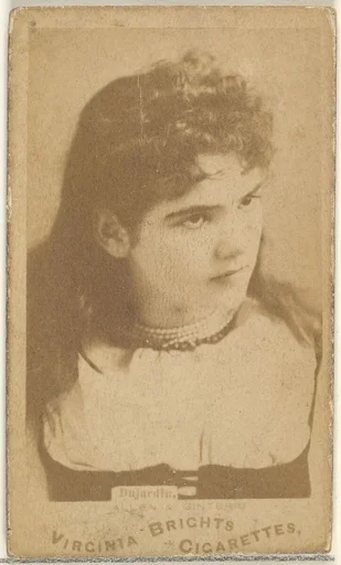 Bujardia, from the Actors and Actresses series (N45, Type 1) for Virginia Brights Cigarettes