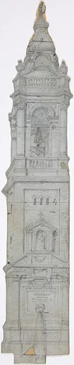 Design for a Stage Set at the Opéra, Paris