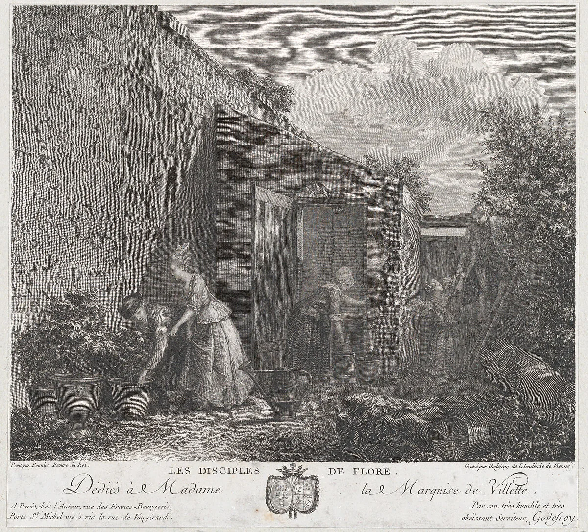 The Disciples of Flora — Michel Honoré Bounieu|François Godefroy
