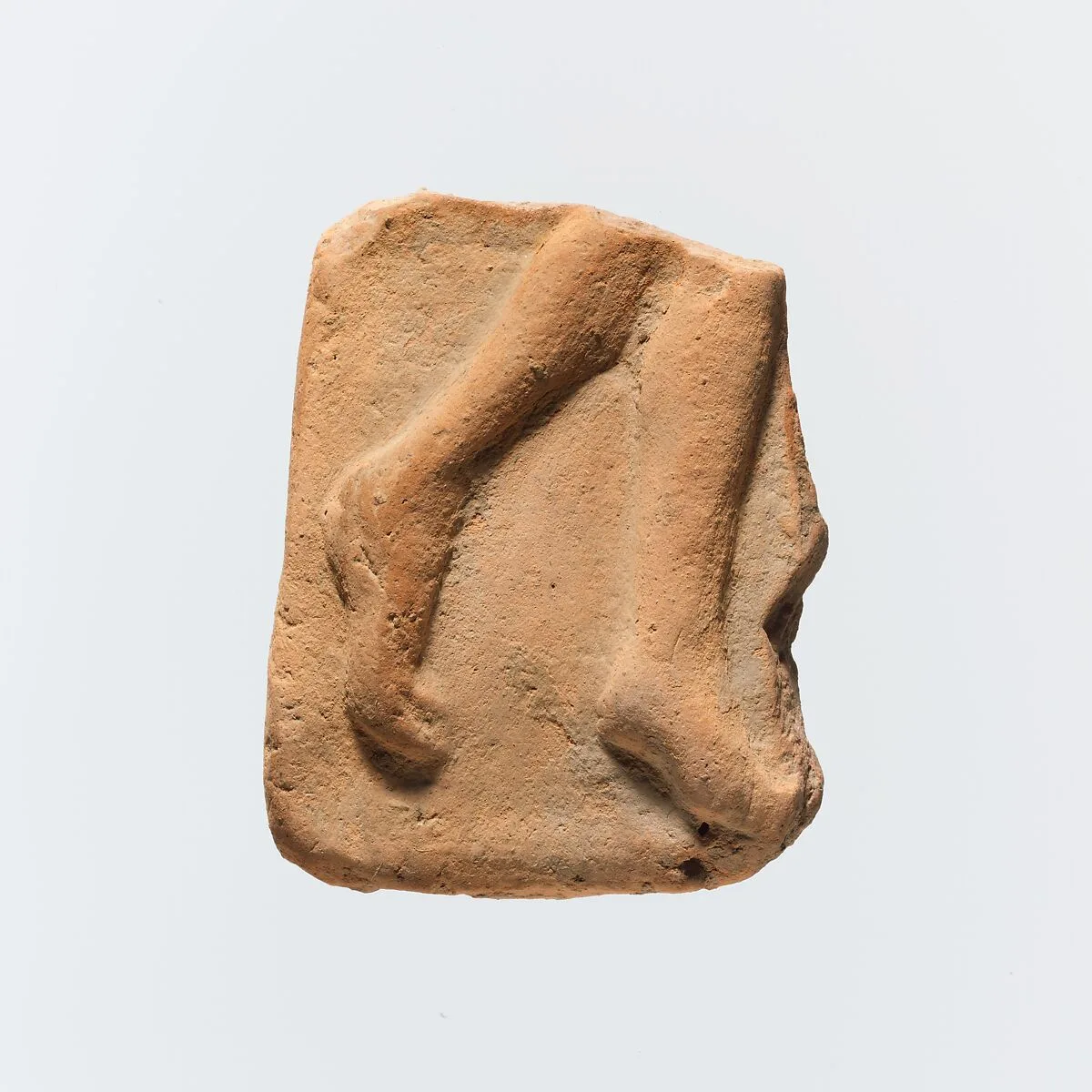 Fragment of a terracotta plaque — Unknown