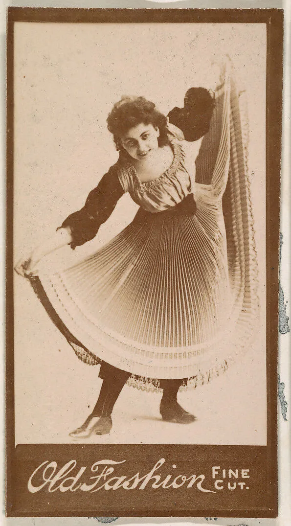 Dancer, from the Actresses series (N664) promoting Old Fashion Fine Cut Tobacco — Unknown