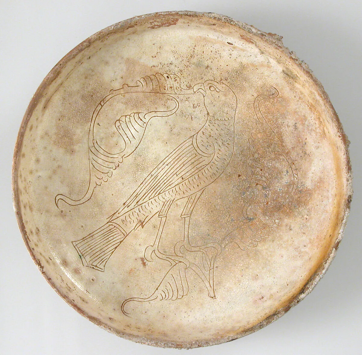 Bowl with Bird of Prey — Unknown