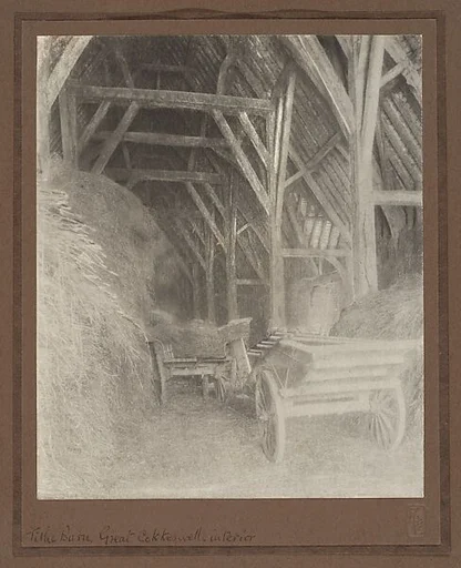 Tithe Barn, Great Cokkeswell, Interior