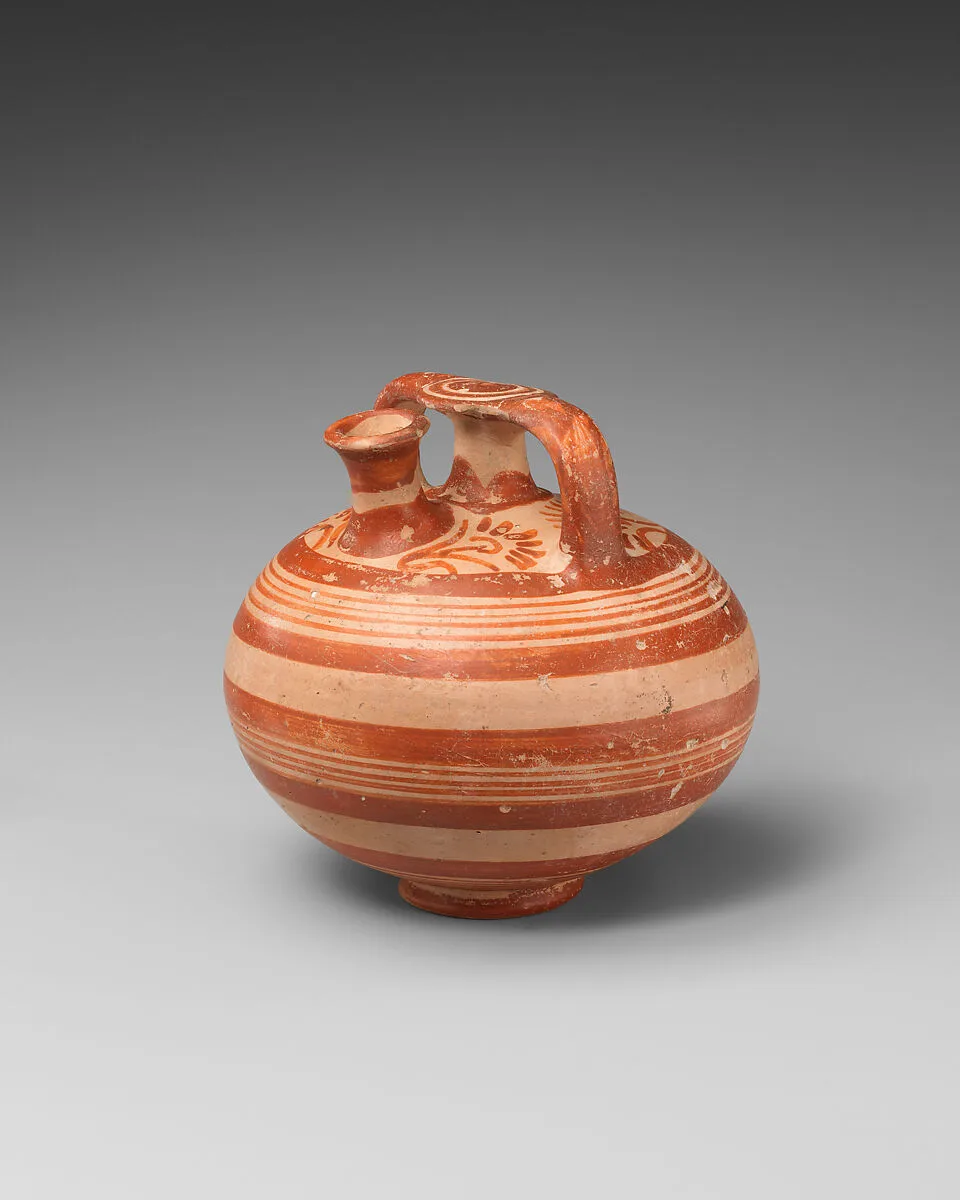 Terracotta stirrup jar — Unknown