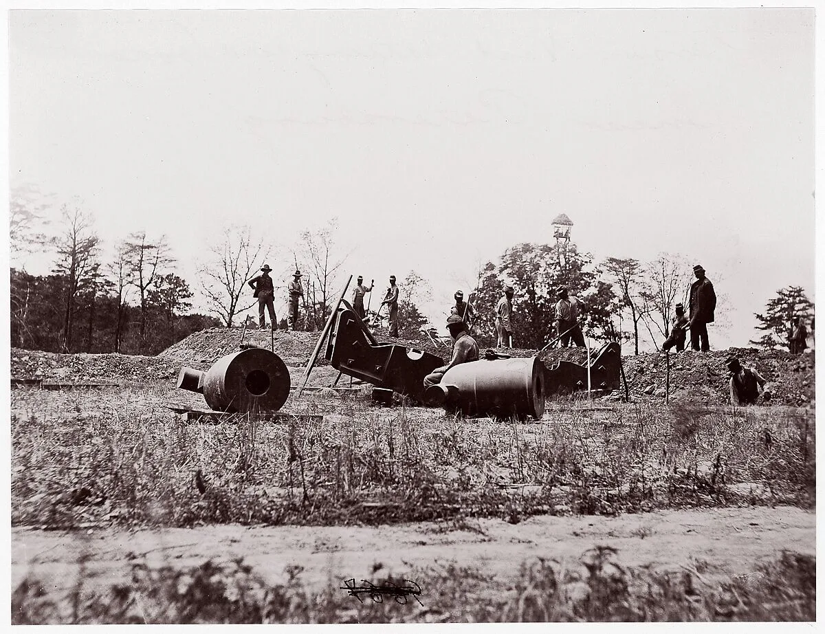 Pontoon Bridge at Deep Bottom, James River — Andrew Joseph Russell|Mathew B. Brady
