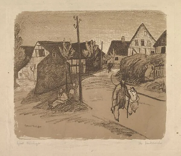 Tramps (Die Vagabunden) — Lyonel Charles Feininger