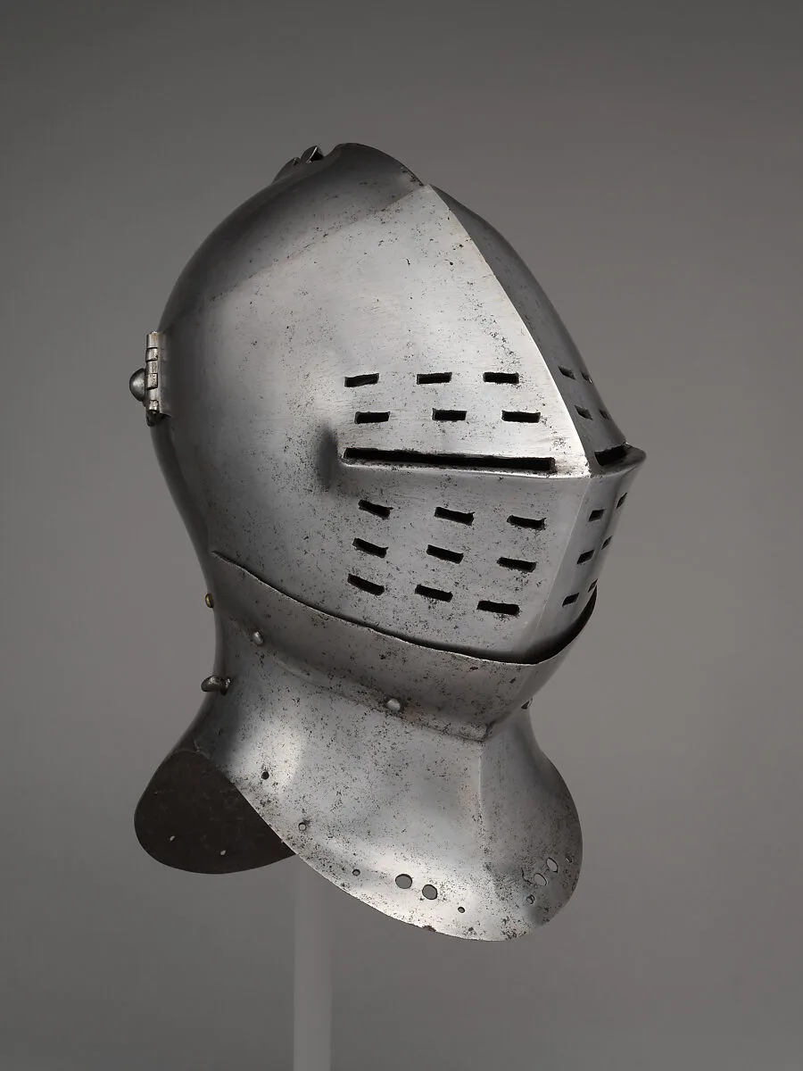 Foot-Combat Helm — Unknown
