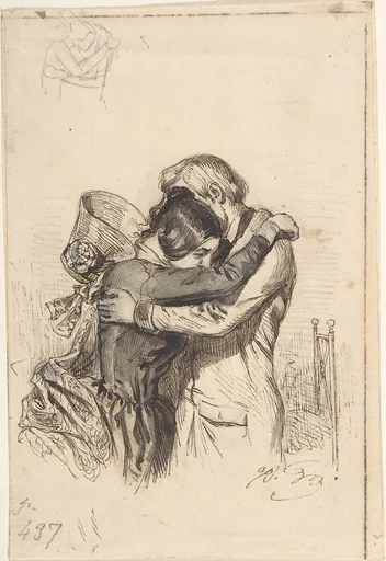 Illustration in Jérôme Paturot, by Louis Reybaud, Paris, 1846