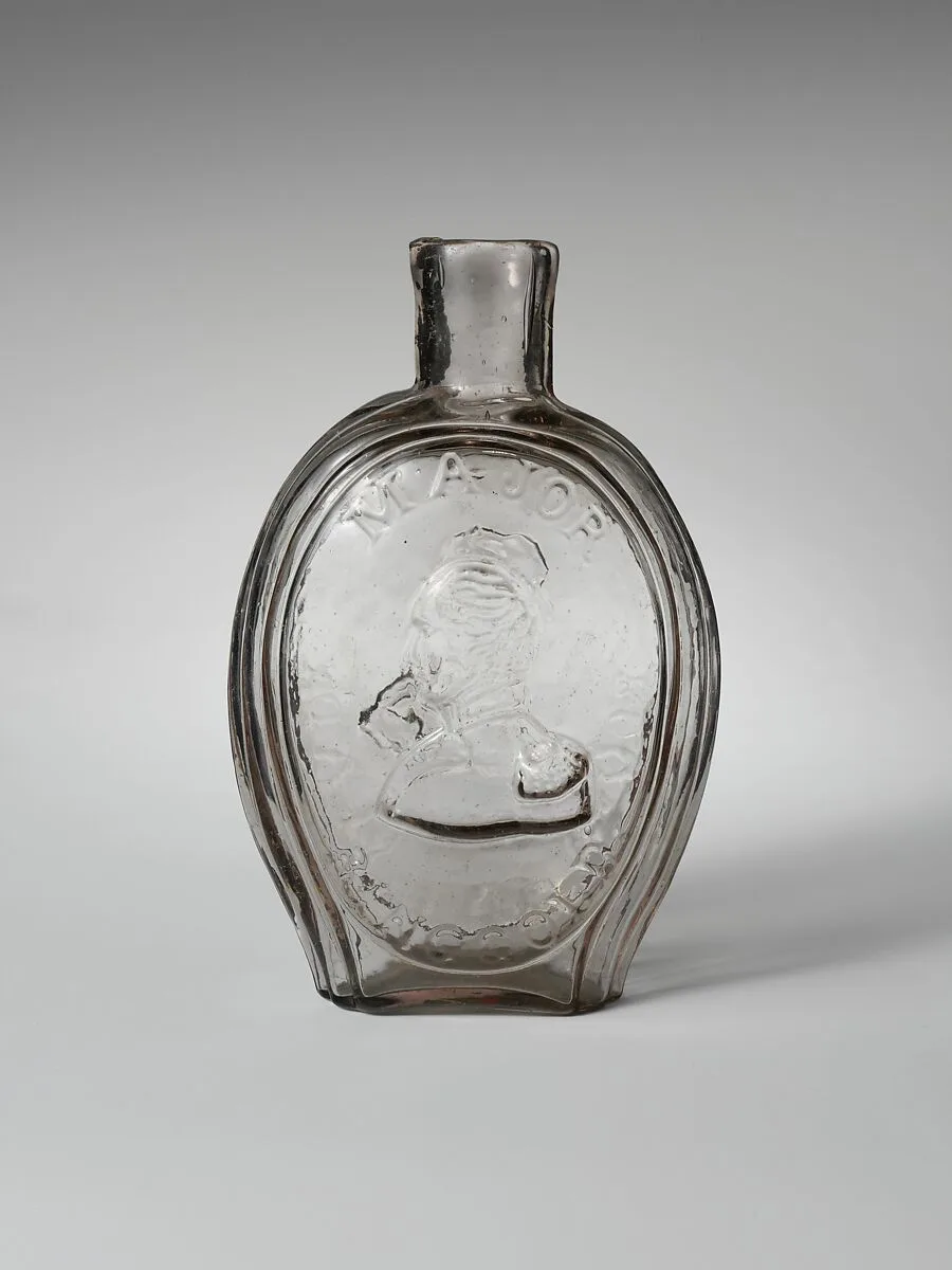 Flask — Baltimore Glass Works