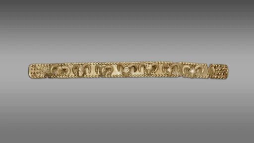 Diadem with attached rams' heads