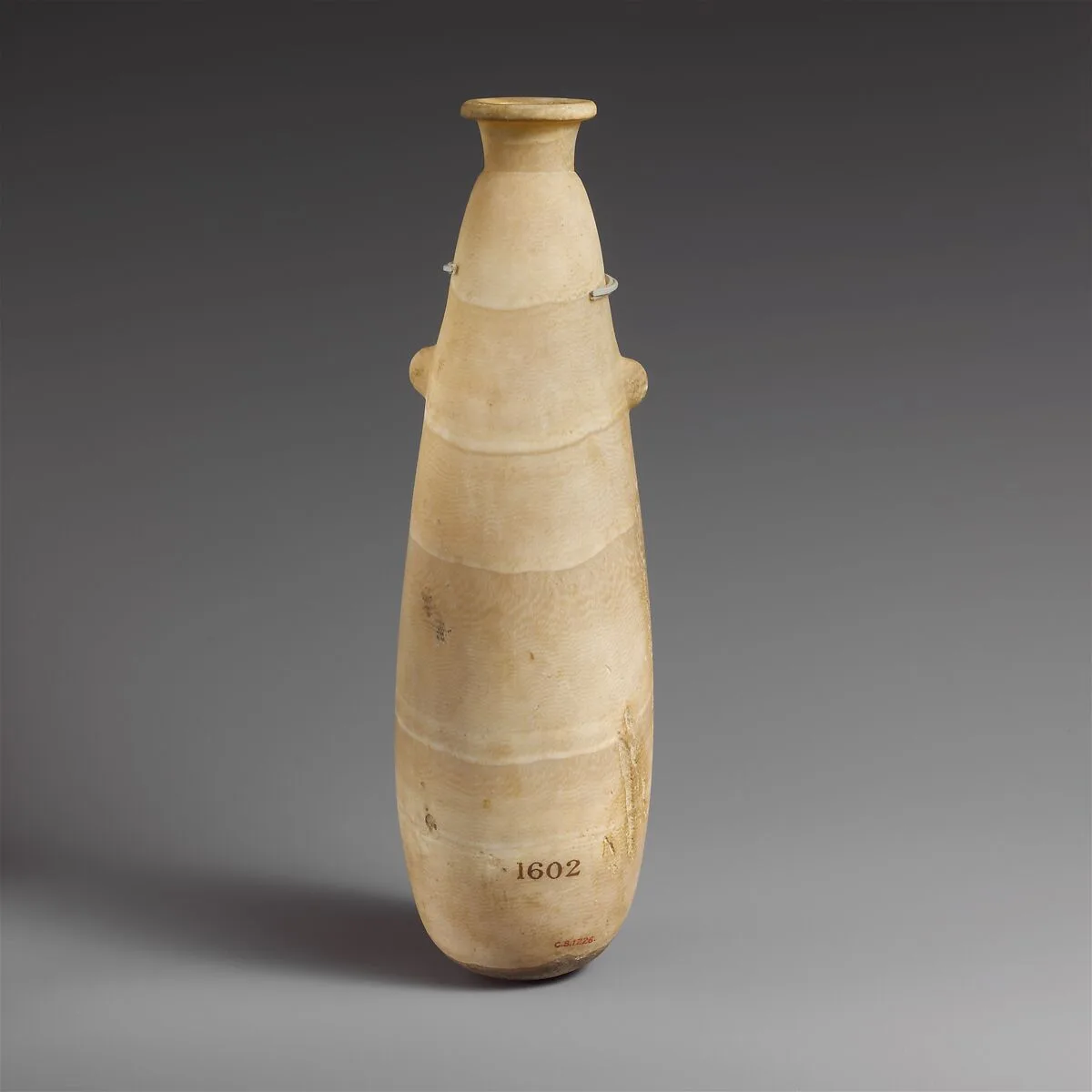 Alabaster alabastron (perfume vase) — Unknown