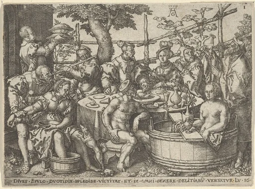 The Rich Man at His Table, from The Parable of the Rich Man and Lazarus