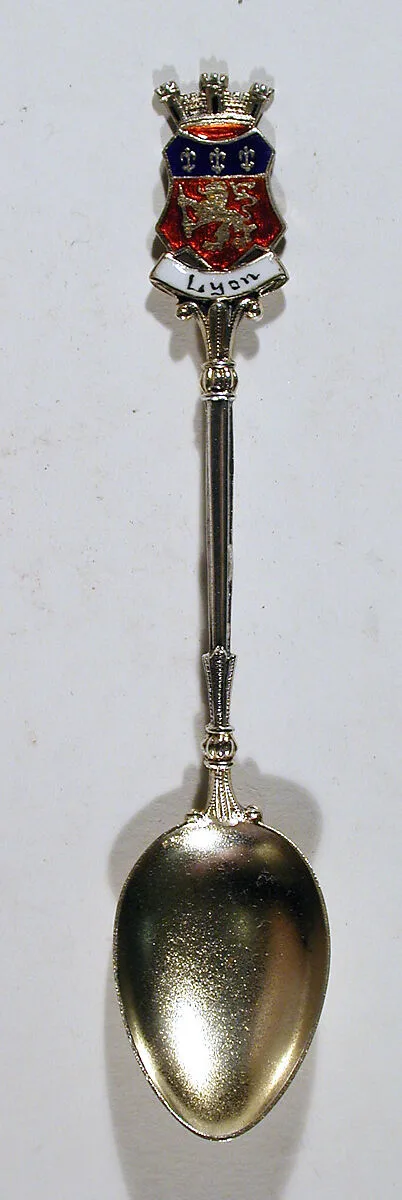 Souvenir spoon with arms of Lyon — Unknown