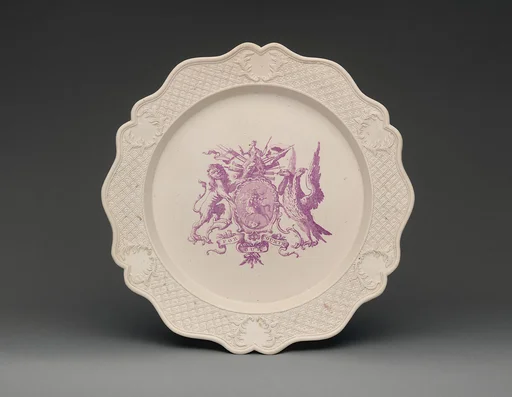 Dish with the Arms of the Anti-Gallican Society