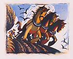 Tillers of the Soil — Sybil Andrews