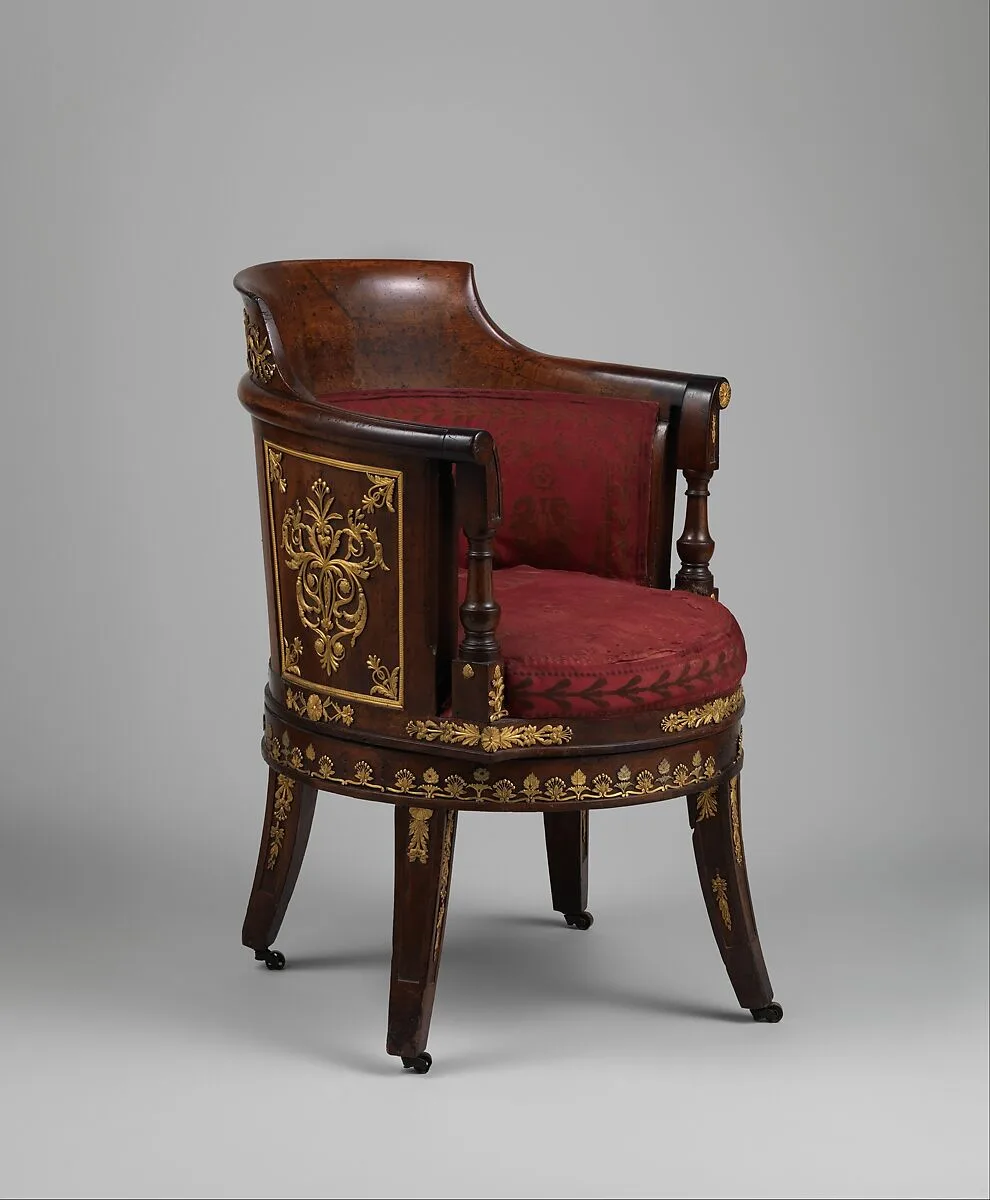 Desk chair (fauteuil de bureau) — Unknown