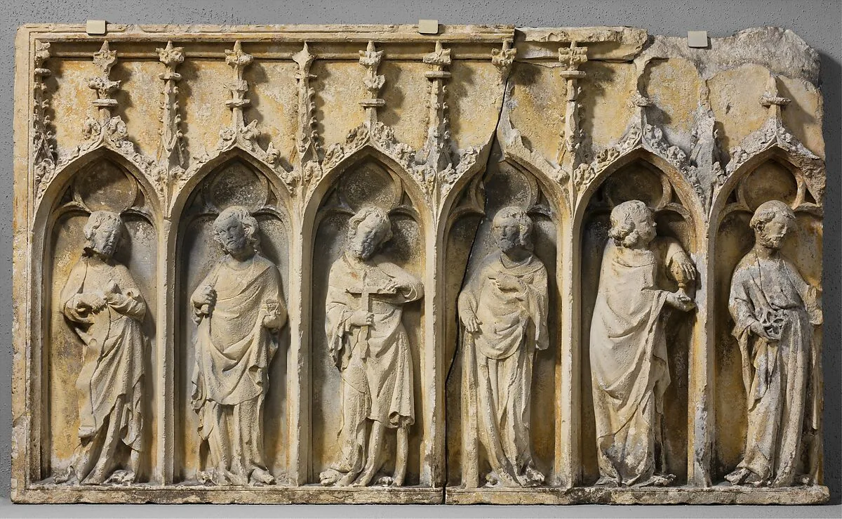 Six Apostles from Retable — Unknown