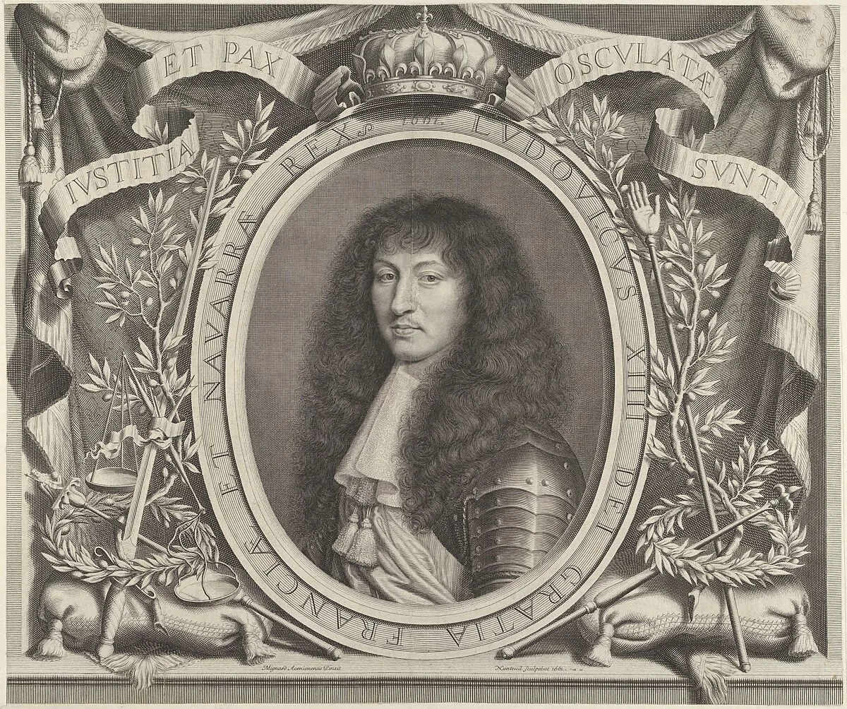 Louis XIV — Robert Nanteuil|Pierre Mignard